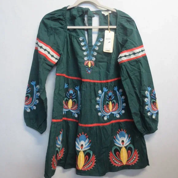 Anthropologie | Dresses | Anthropologie Ladies Let Me Be Embroidered Tunic Dress Dark Green Xsmall | Poshmark Anthropologie | Dresses | Anthropologie Ladies Let Me Be Embroidered Tunic Dress Dark Green Xsmall | Poshmark